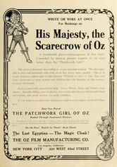 Su Majestad, el Espantapájaros de Oz