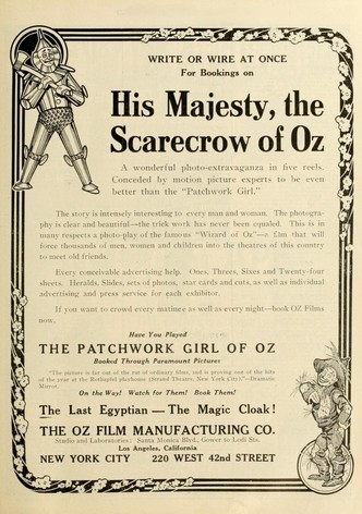 Su Majestad, el Espantapájaros de Oz