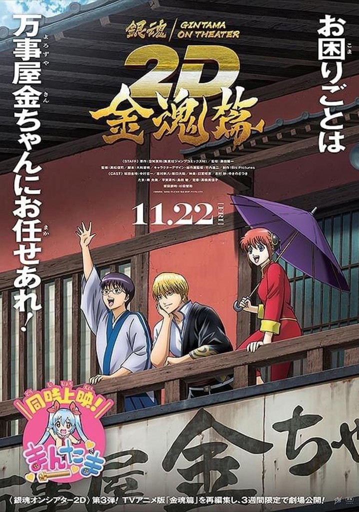 銀魂オンシアター2D 金魂篇 映画 動画配信 ネット 視聴