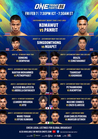 ONE Friday Fights 96: Komawut vs. Panrit 2