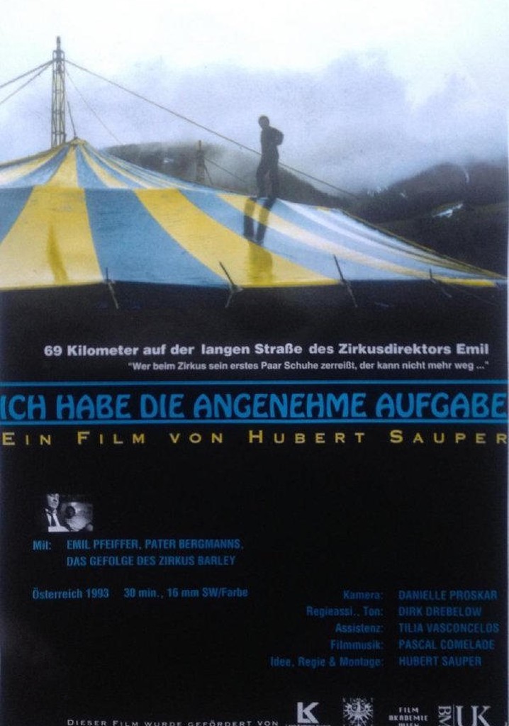 Ich habe die angenehme Aufgabe