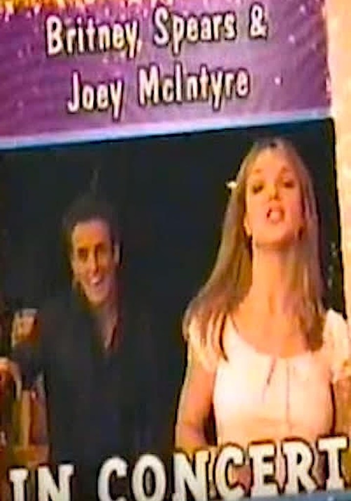 Britney Spears and Joey McIntyre in Concert