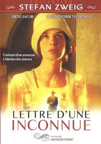 Lettre d’une inconnue