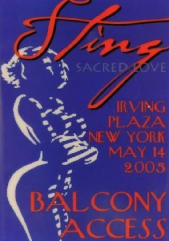 Sting Live At Irving Plaza