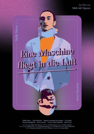 Eine Maschine fliegt in die Luft