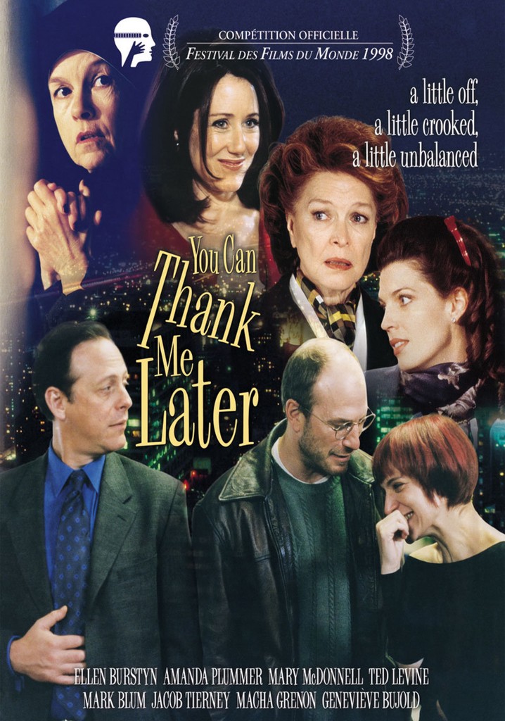 You Can Thank Me Later