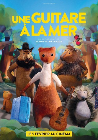 Une guitare à la mer