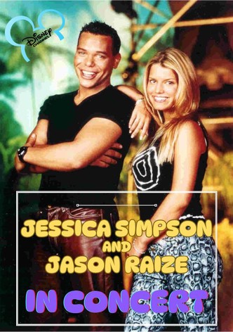 Jessica Simpson and Jason Raize in Concert