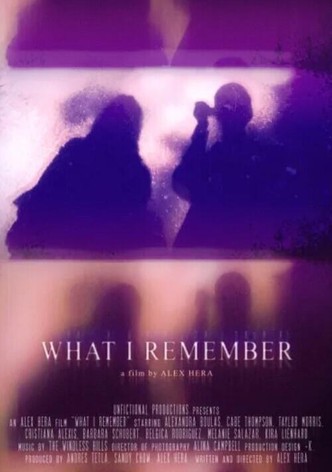 What I Remember