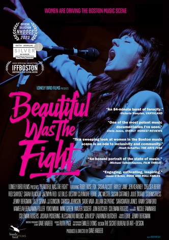 Beautiful Was the Fight