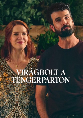 Virágbolt a tengerparton