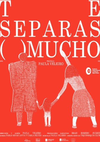 Te separas mucho