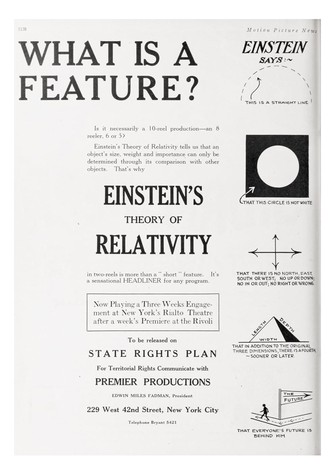 The Einstein Theory of Relativity