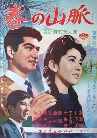 春の山脈