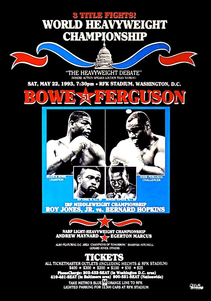 Riddick Bowe vs. Jesse Ferguson