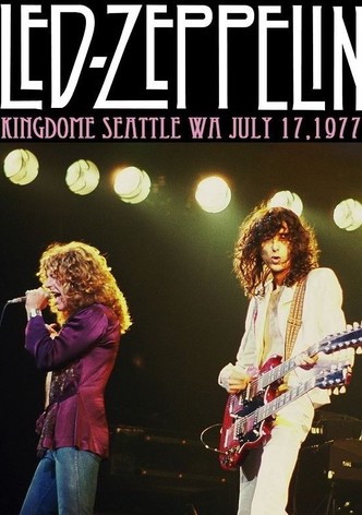 Led Zeppelin – Kingdome, Seattle, Washington 17 July 1977