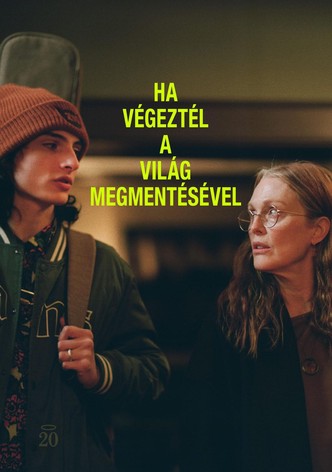 Ha végeztél a világ megmentésével