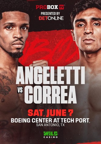Michael Angeletti vs. Eros Correa