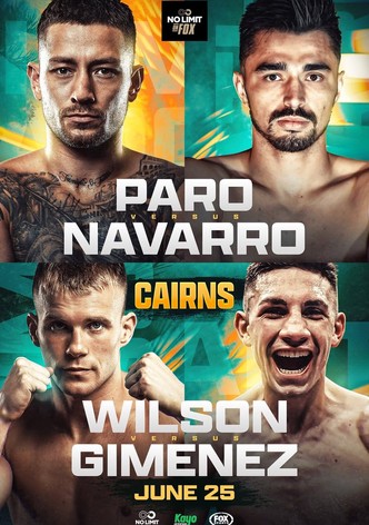 Liam Paro vs. Jonathan Navarro