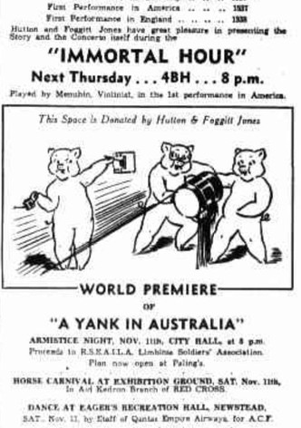 A Yank in Australia