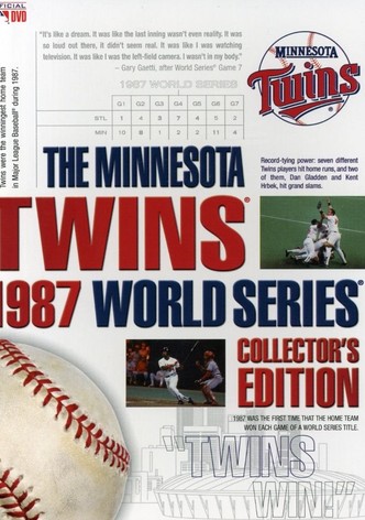 The Minnesota Twins 1987 World Series Collector's Edition