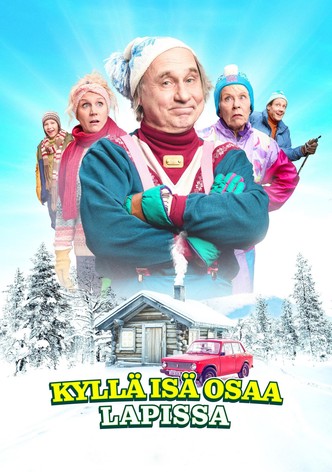 Kyllä isä osaa Lapissa