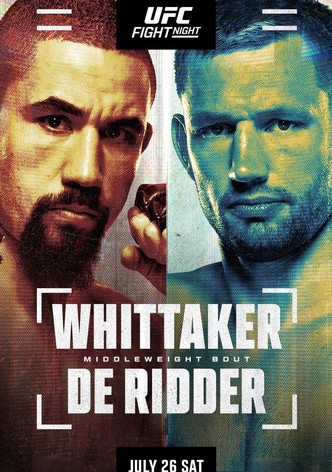 UFC on ABC 9: Whittaker vs. de Ridder