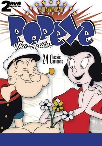 Popeye the Sailor, 75th Anniversary, Volumes 1 & 2: 24 Classic Cartoons
