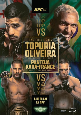 UFC 317: Topuria vs. Oliveira