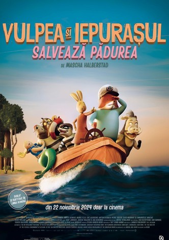 Vulpea și iepurașul salvează pădurea