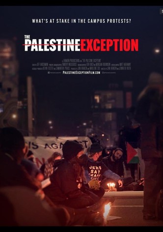 The Palestine Exception