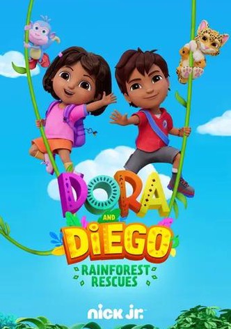 Dora e Diego nella foresta pluviale