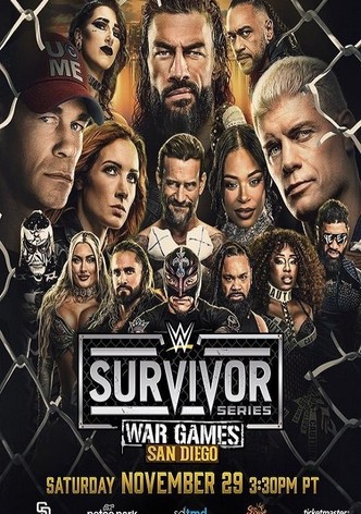 WWE Survivor Series: WarGames San Diego 2025