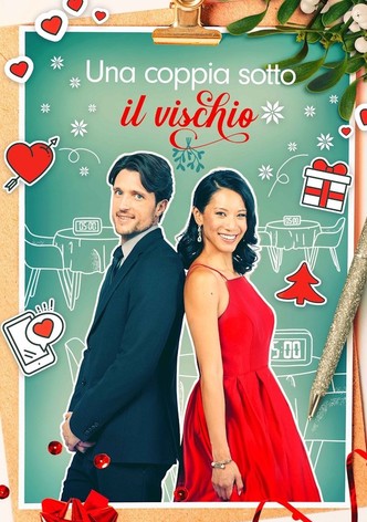 Una coppia sotto il vischio