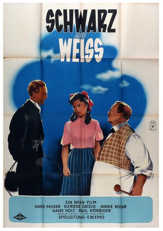 Schwarz auf Weiß