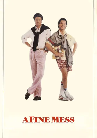 A Fine Mess poster