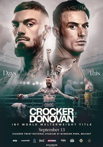 Lewis Crocker vs. Paddy Donovan
