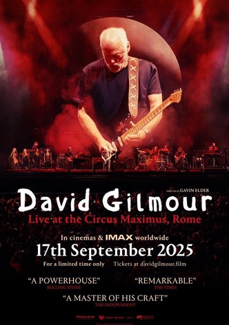 David Gilmour Live at the Circus Maximus, Rome