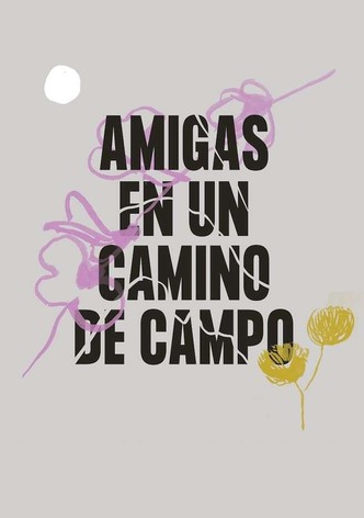 Amigas en un camino de campo