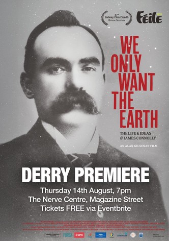 We Only Want the Earth