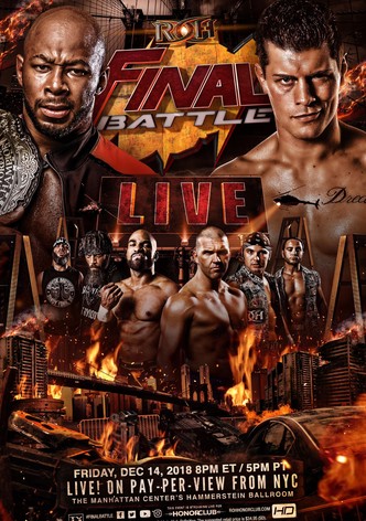 ROH: Final Battle 2018