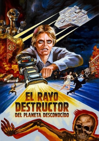 El rayo destructor del planeta desconocido