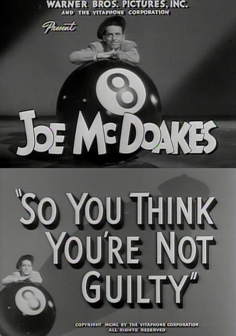 So You Think You're Not Guilty