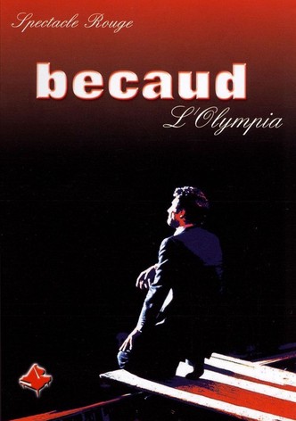 Gilbert Bécaud - L'Olympia : Spectacle Rouge