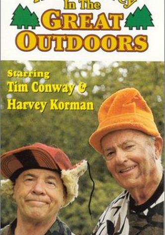 Tim and Harvey in the Great Outdoors