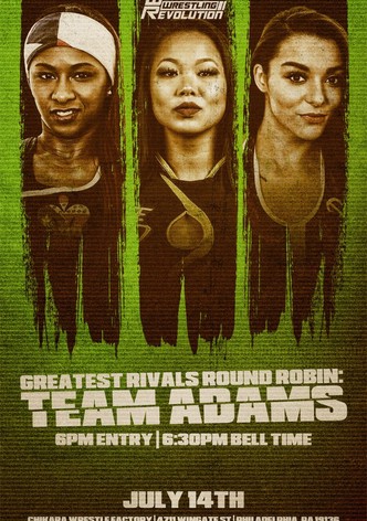 WWR Great Rivals Round Robin: Team Adams