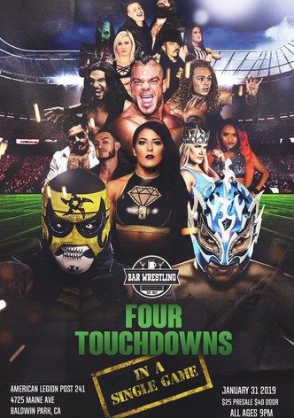 Bar Wrestling 29: Four Touchdowns in a Single Game