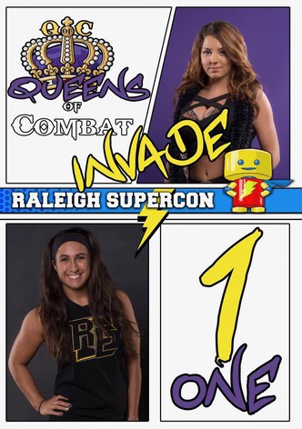 Queens of Combat Invade Supercon Night 1