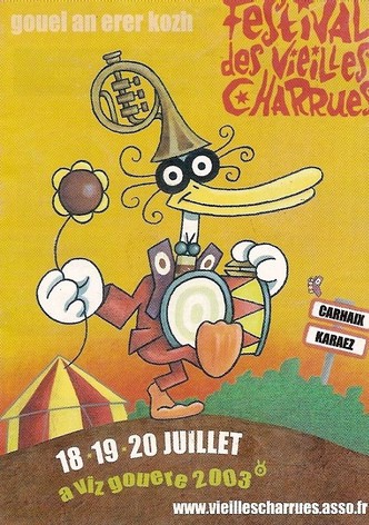 Les coulisses du festival des Vieilles Charrues 2003