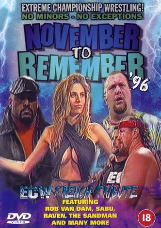 ECW November to Remember 1996